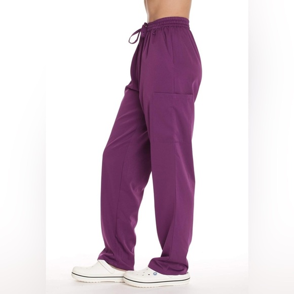 New- 3XL Stretch Scrub Pants Nursing Uniform Scrub Work Bottoms - Picture 2 of 8